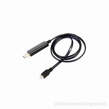 Flashing Charge and Sync Cable, Micro USB